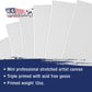 3" x 4" Mini Professional Primed Stretched Canvas 72-Pack