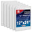 12 x 24 inch Stretched Canvas 12-Ounce Triple Primed, 6-Pack - Professional Artist Quality White Blank 3/4" Profile, 100% Cotton, Heavy-Weight Gesso