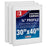 30 x 40 inch Stretched Canvas 12-Ounce Triple Primed, 3-Pack - Professional Artist Quality White Blank 3/4" Profile, 100% Cotton, Heavy-Weight Gesso