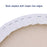 8 Inch Diameter Round 12 Ounce Primed Gesso Professional Quality Acid-Free Stretched Canvas (Pack of 6)