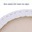 16 Inch Diameter Round 12 Ounce Primed Gesso Professional Quality Acid-Free Stretched Canvas (Pack of 2)