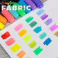 Super Markers 20 Neon Dual Tip Fabric Markers - Fine & Chisel Point Pens Fabric Marker Permanent for Clothes, T-Shirts - Permanent Ink Eye-Catching Ultra-Bright Neon Colors
