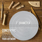 7" Diameter Sculpting Wheel- Heavy Duty All Metal Construction & Turntable with Ball Bearings