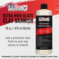 16 oz High Gloss Clear Acrylic Topcoat & Air Dry Clay Varnish - Acrylic Painting Protectant, Air Dry Clay Glaze for Polymer Clays, Ceramics, Pouring Paint Artworks and Sculptures