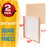 Unfinished Cradled Wood Panels for Painting, 2 Pack of 30x30 inch - Gallery Birch Wooden Canvas Boards 1-1/2" Deep - Mixed-Media Craft, Acrylic, Oil, Encaustic, Paint Pouring