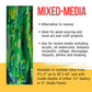 Unfinished Cradled Wood Panels for Painting, 3 Pack of 6x24 inch - Studio Birch Wooden Canvas Boards 3/4" Deep - Mixed-Media Craft, Acrylic, Oil, Encaustic, Paint Pouring Panel Board
