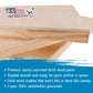 Unfinished Cradled Wood Panels for Painting, 3 Pack of 11x14 inch - Studio Birch Wooden Canvas Boards 3/4" Deep - Mixed-Media Craft, Acrylic, Oil, Encaustic, Paint Pouring Panel Board
