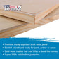 Unfinished Cradled Wood Panels for Painting, 2 Pack of 18x24 inch - Studio Birch Wooden Canvas Boards 3/4" Deep - Mixed-Media Craft, Acrylic, Oil, Encaustic, Paint Pouring Panel Board