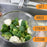 U.S. Kitchen Supply Set of 3 Stainless Steel Colander Strainers Net Baskets 5, 4, & 3-Quart - Colander with Handles & Resting Base - Stainless Steel Sieve, Mesh Strainers and Colanders for Kitchen