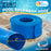 2" x 50' Heavy Duty Blue Swimming Pool Backwash Hose with Hose Clamp