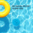 U.S. Pool Supply Deluxe Pool Chlorine Floater Dispenser - 3" Tablets, 7" Diameter - Inground & Above Ground Swimming Pools, Large Floating Chlorinator
