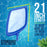 Professional Heavy Duty Large 15" x 16" Swimming Pool Leaf Skimmer Net - Fine Mesh Netting, Easy Scoop Edge - Fits Standard Swimming Pool Poles