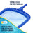 Professional Heavy Duty Large 15" x 16" Swimming Pool Leaf Skimmer Net - Fine Mesh Netting, Easy Scoop Edge - Fits Standard Swimming Pool Poles