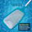 Professional Spa, Hot Tub, Pool Hand Leaf Skimmer Net, 17" Aluminum Pole - Ultra Fine Mesh Netting, Clean Fine Debris, Pond, Kid Pool
