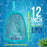 11.5 Foot Swimming Pool Leaf Skimmer Net with Telescopic Aluminum Pole, 8 Sections - 6" Deep Ultra Fine Mesh Netting, Remove Debris