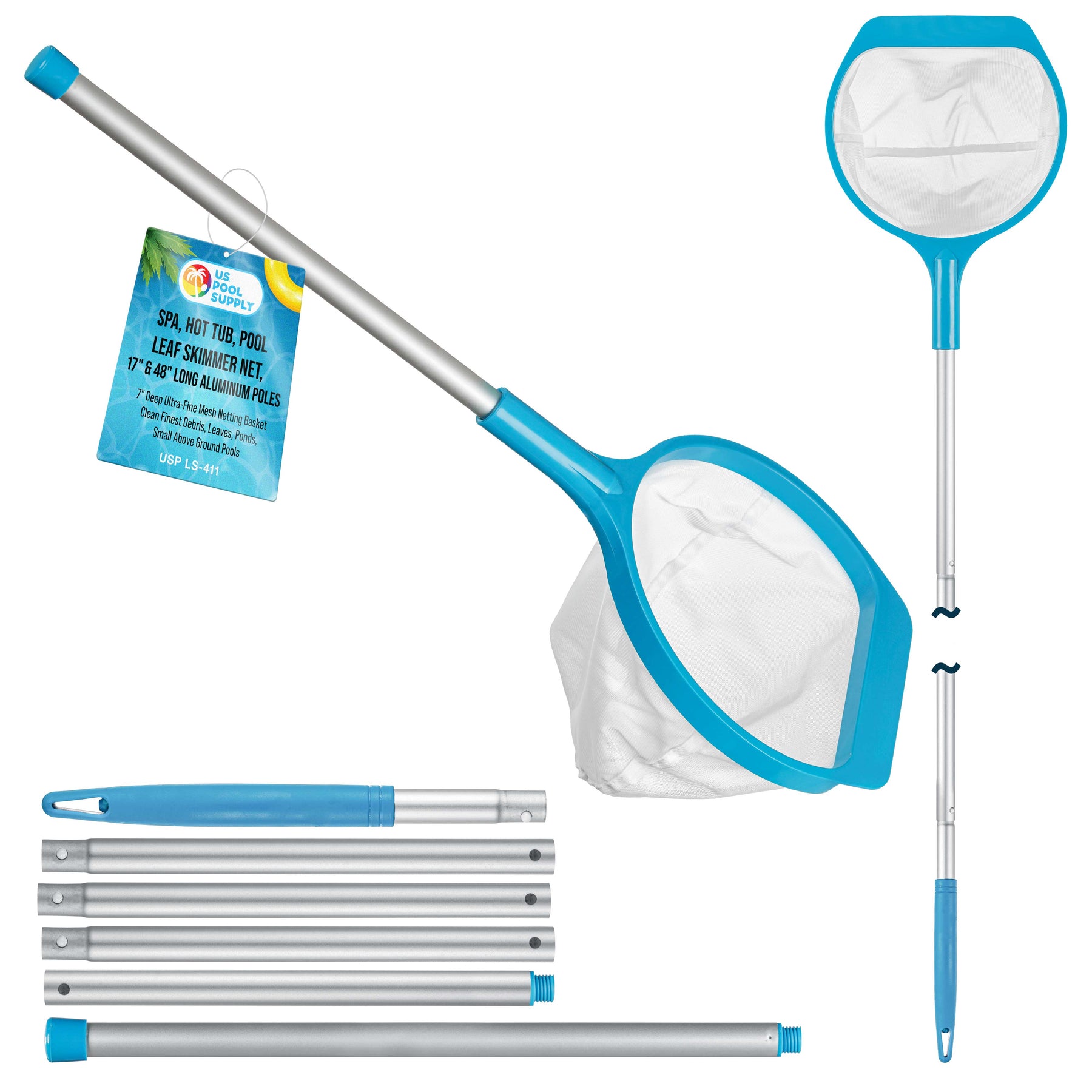 U.S. Pool Supply Leaf Skimmer Net