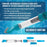 U.S. Pool Supply Octopus Handheld Pool Vacuum Cleaner Stick - Cordless, Rechargeable, Powerful Suction, Ultra-Fine Filtering, Brush & Wheel Heads