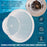 Swimming Pool Plastic Skimmer Replacement Basket (Set of 2) - Skim Remove Leaves, Bugs and Debris - 8" Top, 5.5" Bottom, 5" Deep - Not Weighted