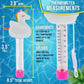 Floating Unicorn Thermometer - Easy to Read Temperature Display, Measures up to 120°F & 50°C, Swimming Pools, Spas, Kids Pools, Cute
