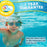 Floating Buoy Pool Thermometer with Jumbo Easy-To-Read Temperature Display, Teal Blue, Tether String - Up to 110° F, 40° C, Spa, Pond