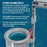Premium Above Ground Pool Surface Skimmer, Wall Mount - Cleans Automatically, Attach to Inflatable Collars, Tubular Metal Frame Pools