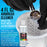 12 Color Acrylic Airbrush Paint Set & Accessories Kit with Airbrush Cleaning Pot & Holder, Air Hose, Quick-Connect and Mixing Cups