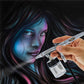 S67 Professional Studio Airbrush Set - 8 Dual-Action Airbrush Guns with 0.3mm, 0.5mm, and 0.8mm Interchangeable Tip Sets