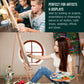 64" Wooden Easel Stand (12 Pack) - Adjustable A-Frame Tripod for Painting, Drawing, Photos & Signs - Lightweight Easels, Wood Easel Stand for Sign Wedding Display 40" Canvas Capacity