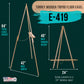 64" Wooden Easel Stand - Adjustable A-Frame Tripod for Painting, Drawing, Photos & Signs - Lightweight Easels, Wood Easel Stand for Sign Wedding Display 40" Canvas Capacity