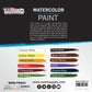 12-Color Water Colors Paint Set, 12ml Professional Watercolor Tubes, Vibrant Pigments - Water Colors Paint Adult Set for Artists