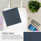8.5 x 8.5" Watercolor Book (2 Pack, 76 Sheets Each) - 110lb (230 GSM) Linen-Bound Hardcover Artist Paper Pads - Acid-Free Cold-Pressed Watercolor Paper Pad Mixed Media